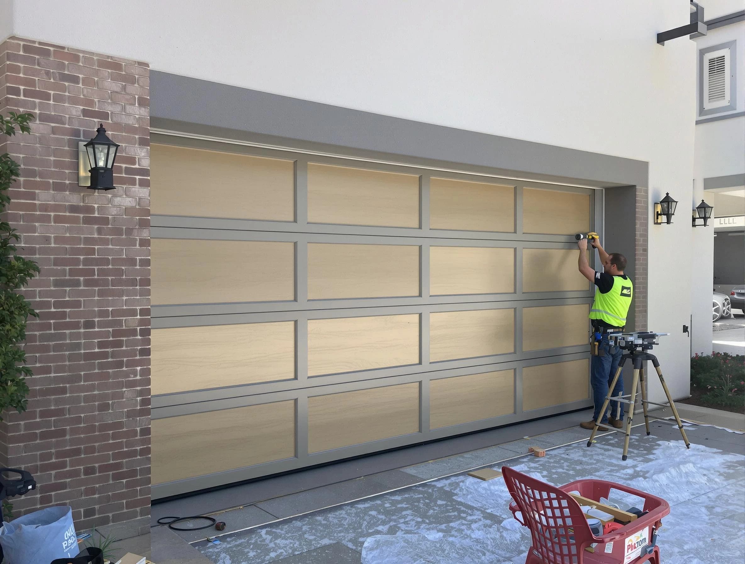 Garage door replacement service by Leeds Garage Door Repair in Leeds