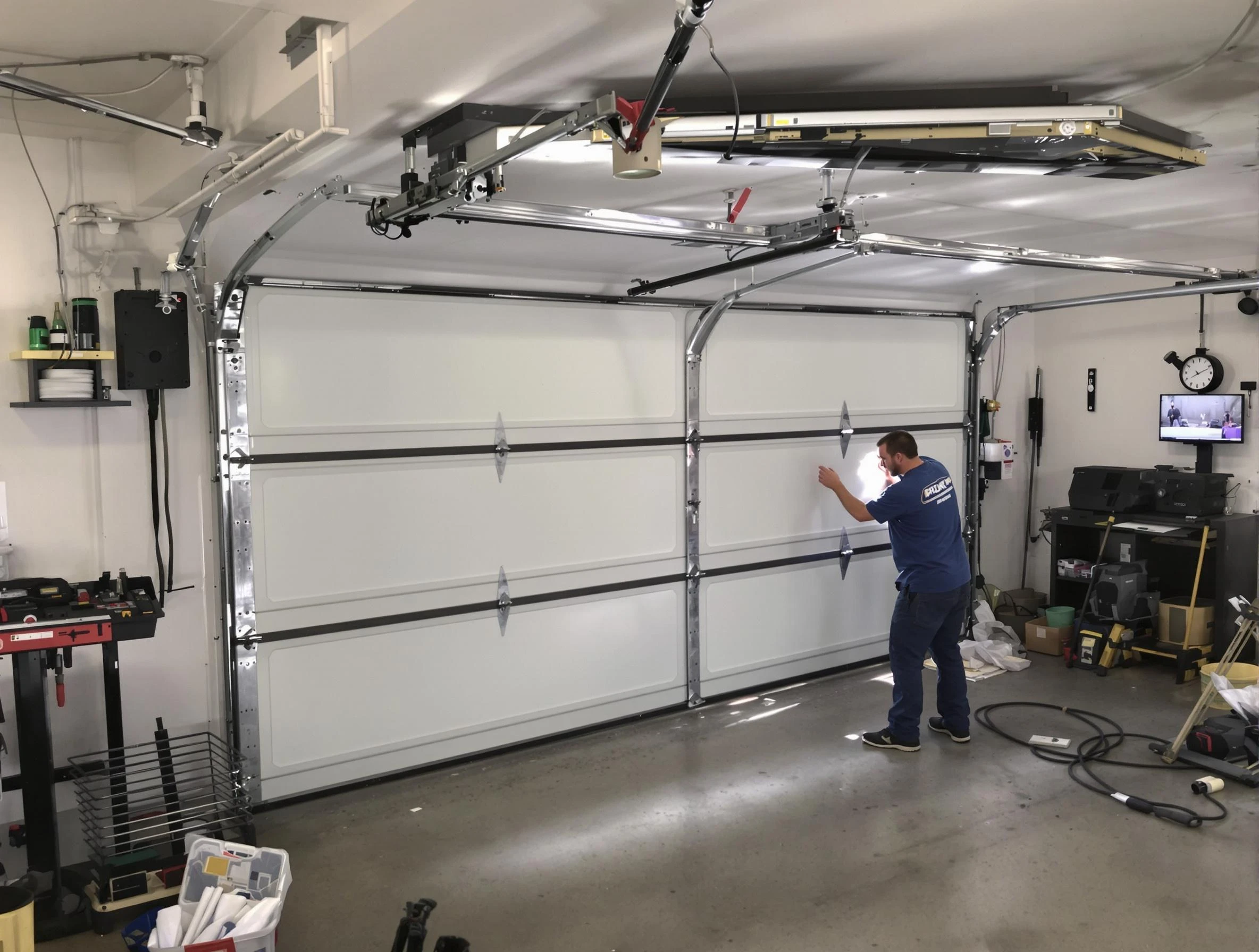 Professional garage door repair service by Leeds Garage Door Repair in Leeds